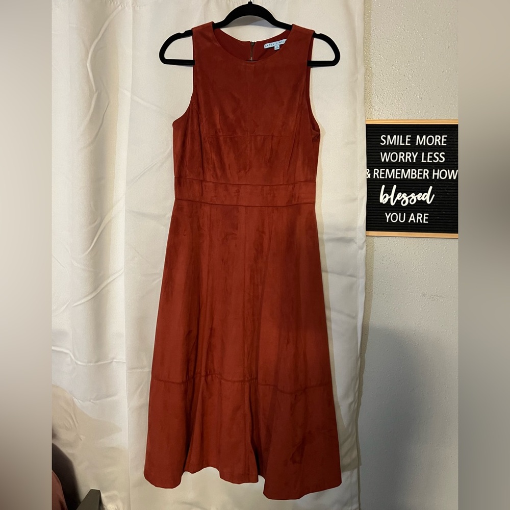 Antonio Melani Faux Suede Dress